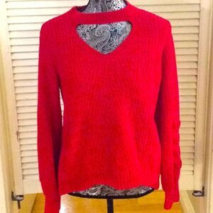 Super soft Recycled Poly Red Hot Sweater 11-13 L